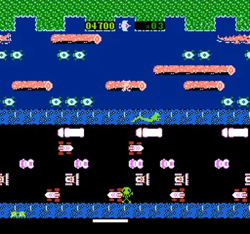 Ultimate Frogger Champion (USA) (Aftermarket) (Unl) screen shot game playing